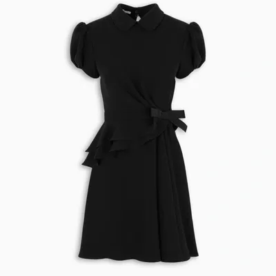 Miu Miu Black Faille Cady Dress