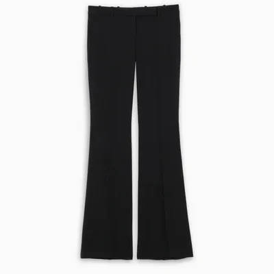 Alexander Mcqueen Black Bootcut Trousers