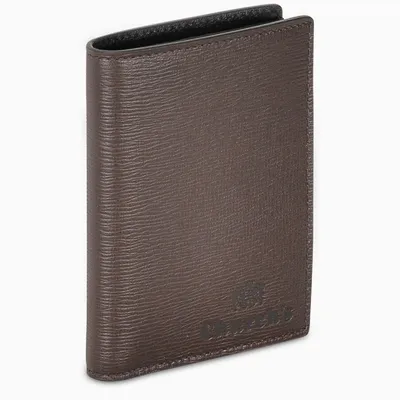 Church's Brown Vertical Bi-fold Wallet