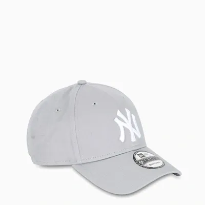 New Era Grey/white Ny Baseball Cap In Gray