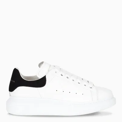 Alexander Mcqueen Women's White And Black Oversize Sneakers