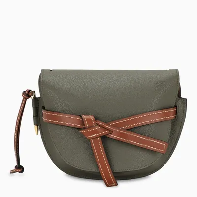 Loewe Green/pecan Small Gate Bag