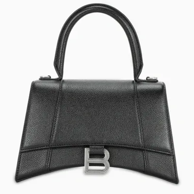 Balenciaga Black/silver S Hourglass Bag