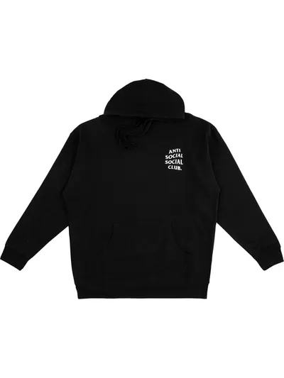 Anti Social Social Club Kkoch Print Hoodie In Schwarz