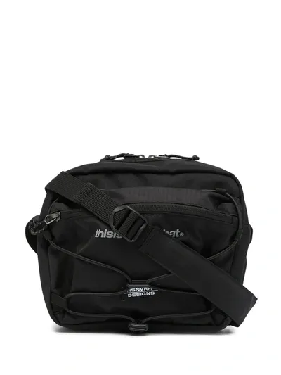 This Is Never That Cordura Schouder Bag In Black