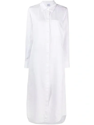 Aspesi Full-length Shirt Dress In White