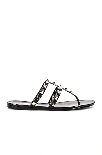 Valentino Garavani Summer Rockstud Pvc Thong Sandal