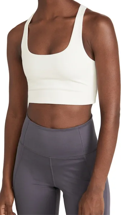 Girlfriend Collective Paloma Sports Bra Ivory