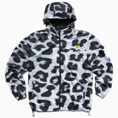 Chinatown Market Black And White Leopard Field Jacket