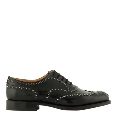 Church's Burwood Derby Shoe In Black