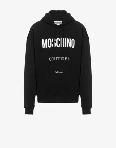 Moschino Sweatshirt With Logo Print In White