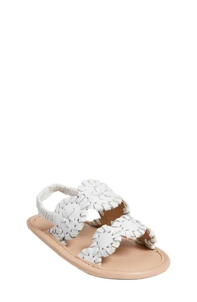 Jack Rogers Kids' Girls' Baby Lauren Flat Sandals - Baby In White