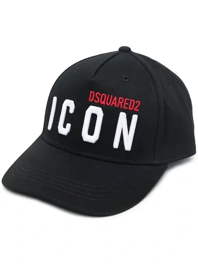 Dsquared2 Icon Logo Cap In Black