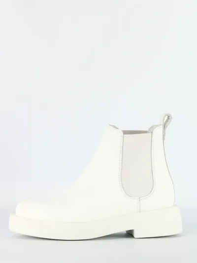 Clarks Mileno Chelsea White Leather