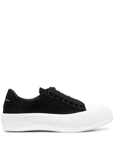 Alexander Mcqueen Low-top Sneakers In Black