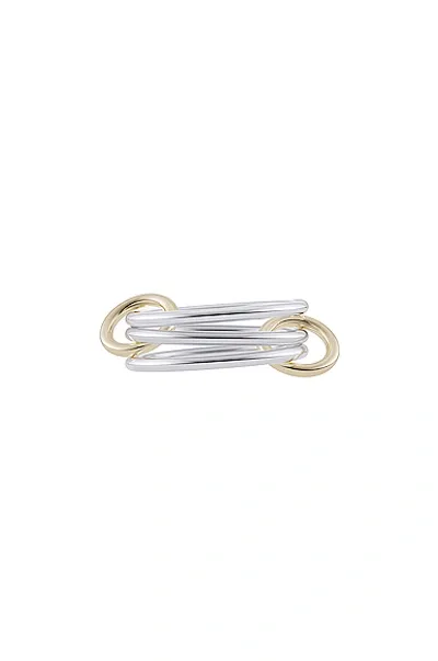 Spinelli Kilcollin Women's Solarium Sg Stack Ring In Sterling Silver & 18k Yellow Gold