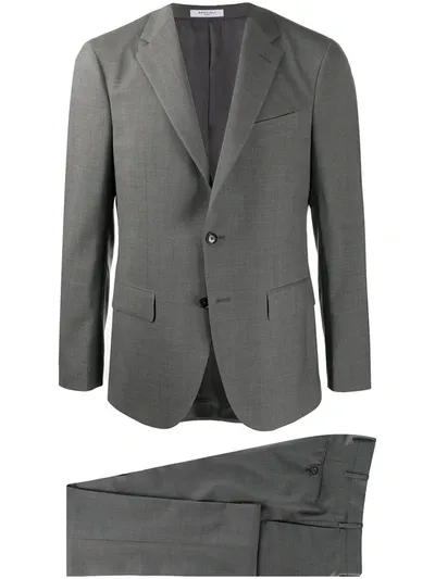 Boglioli Single-breasted Two-piece Suit In Grey