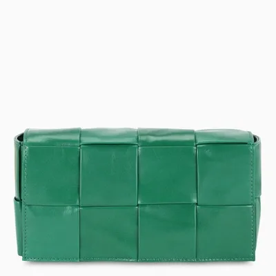 Bottega Veneta Green Mini Cassette Belt Bag