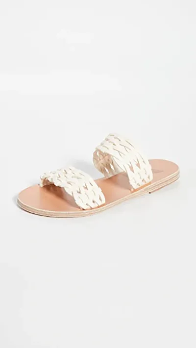 Ancient Greek Sandals Sandalen Mit Geflochtenen Details In Off White