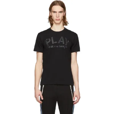 Comme Des Garçons Play Black Logo T-shirt