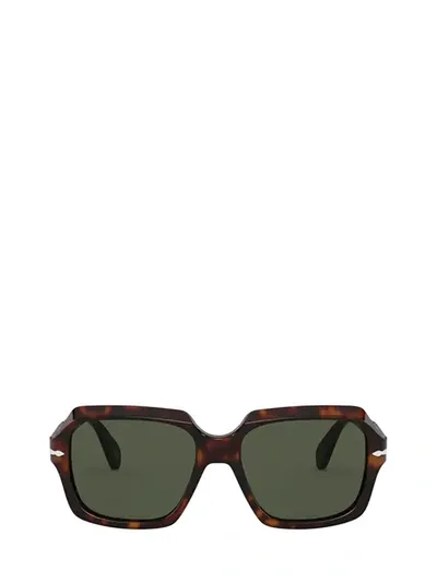 Persol Square Frame Sunglasses In Brown