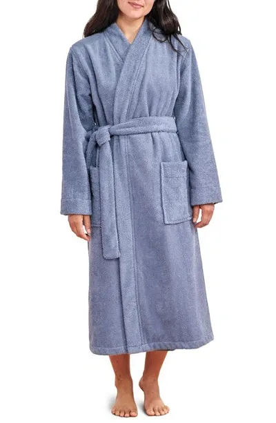 Coyuchi Unisex Air Weight Organic Robe In Multi