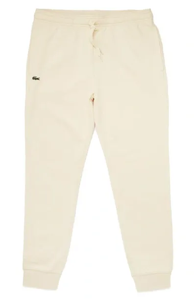 Lacoste Men's Sport Fleece Tennis Sweatpants - 3xl - 8 In Beige