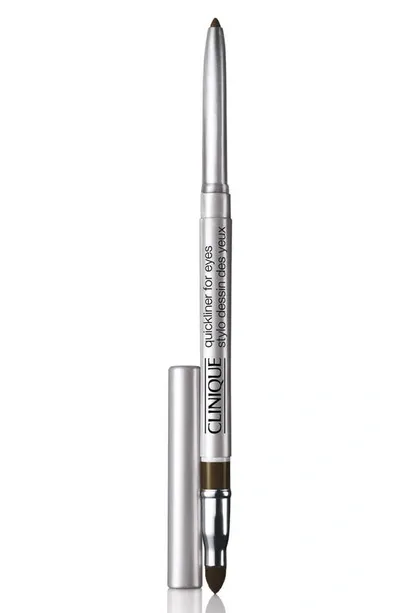 Clinique Quickliner For Eyes Eyeliner Pencil In Dark Chocolate 