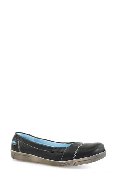 Cloud Acacia Ballerina Flat In Black