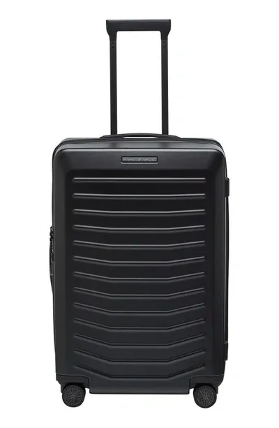 Porsche Design Roadster Check-in Medium 27-inch Spinner Suitcase In Matte Black