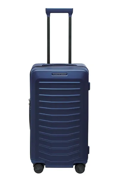 Porsche Design Roadster Trunk 26-inch Spinner Suitcase In Matte Blue