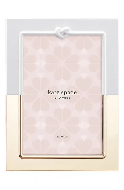 Kate Spade With Love 8" X 10" Picture Frame In Gold Plated