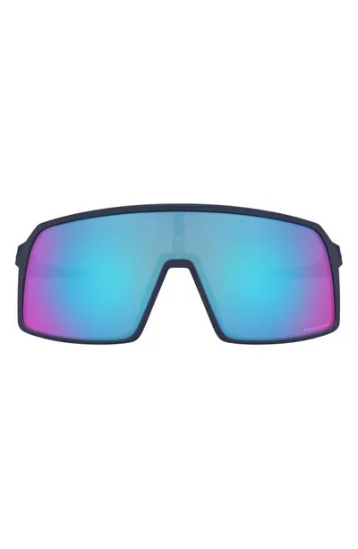 Oakley Sutro 137mm Prizm™ Shield Sunglasses In Matte Navy