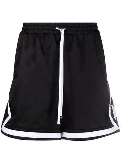 Amiri Drawstring Boxing Shorts In Black