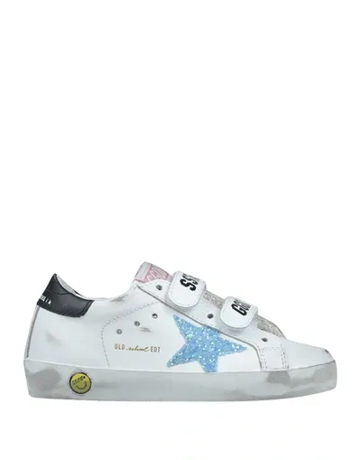 Golden Goose Kids' Low-top Superstar Sneakers In White