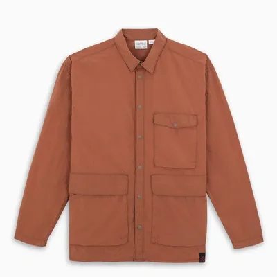 Gramicci Packable Utility Shirt In Mocha