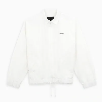 Stampd White Field Jacket With Coulisse