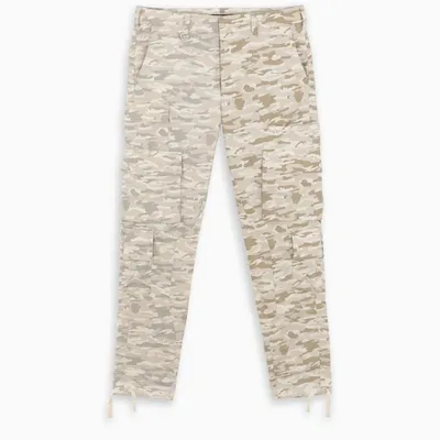 Stampd Camouflage Cargo Trousers In Multicolor