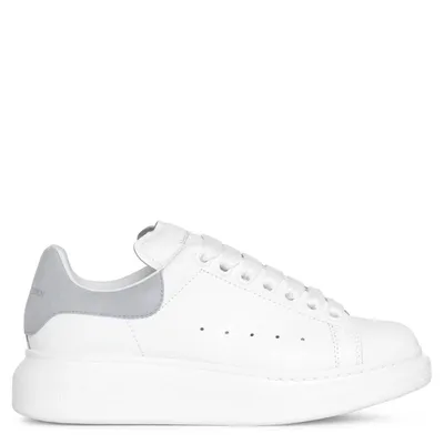 Alexander Mcqueen White And Grey Oversized Sneakers