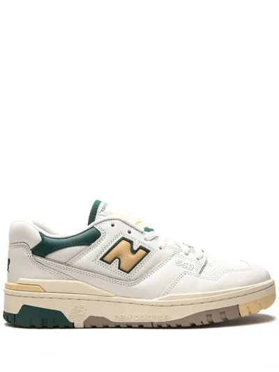 New Balance X Aimé Leon Dore 550 "natural Green" Sneakers In White