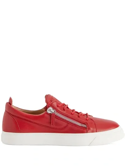 Giuseppe Zanotti Frankie Sneakers In Rot