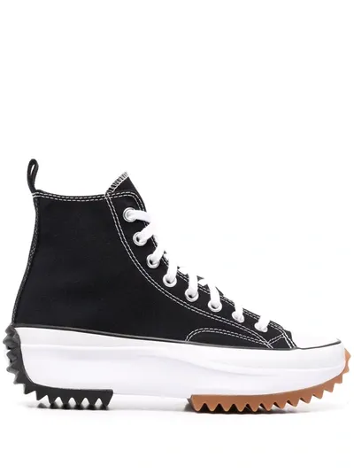 Converse Platform Chuck Taylor Sneakers In Black