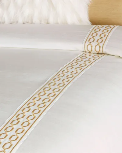 Eastern Accents Luxe Oversized King Duvet In Ivory