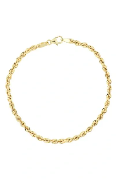 Bony Levy 14k Gold Rope Chain Bracelet In 14k Yellow Gold