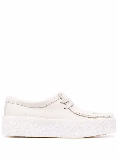 Clarks Originals Wallabee Lace-up Loafers In Neutrals