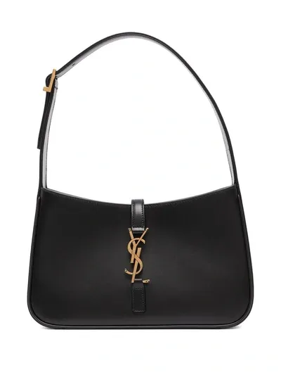 Saint Laurent Borsa Hobo In Black