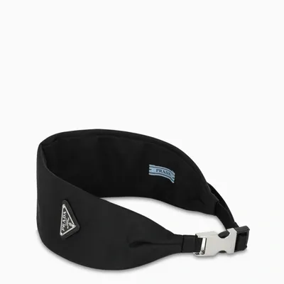 Prada Black Re-nylon Headband