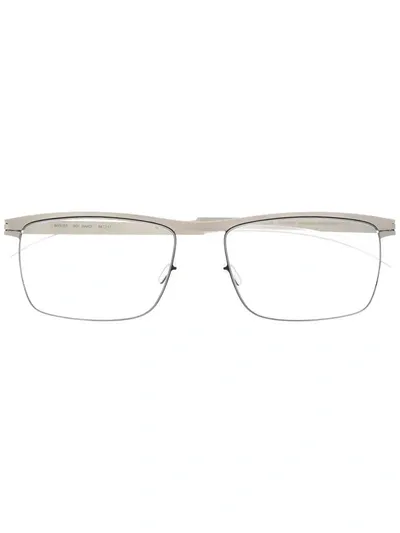 Mykita Darcy Square-frame Glasses In Silber