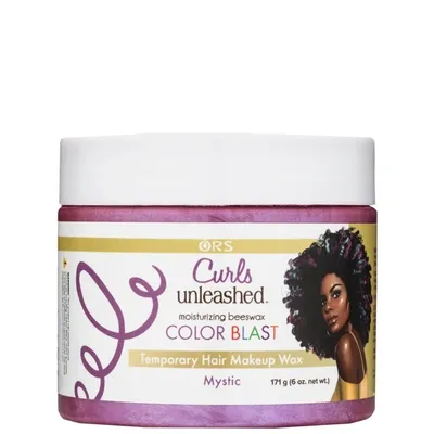 Ors Curls Unleashed Colour Blast Temporary Hair Makeup Wax - Mystic