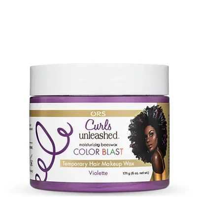 Ors Curls Unleashed Colour Blast Temporary Hair Makeup Wax - Violette